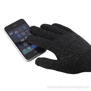 Full Fingers Touch Screen Gloves with Winter Warm iPhone/iPod/iPad OEM/ODM, 95% Acrylic/5% Elastane
